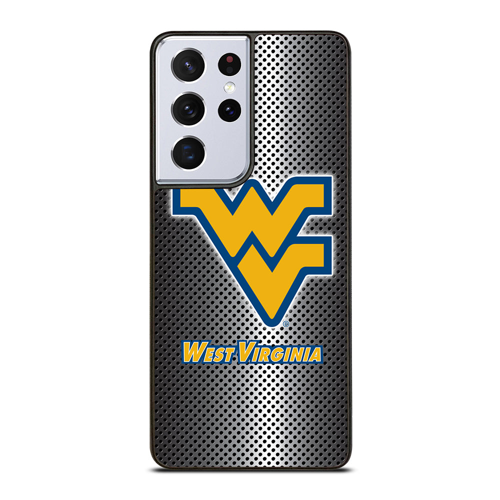 WEST VIRGINIA MOUNTAINEERS METAL LOGO Samsung Galaxy S21 Ultra Case Cover