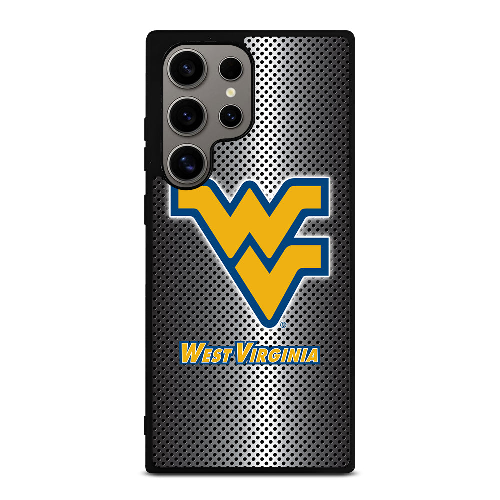 WEST VIRGINIA MOUNTAINEERS METAL LOGO Samsung Galaxy S24 Ultra Case Cover