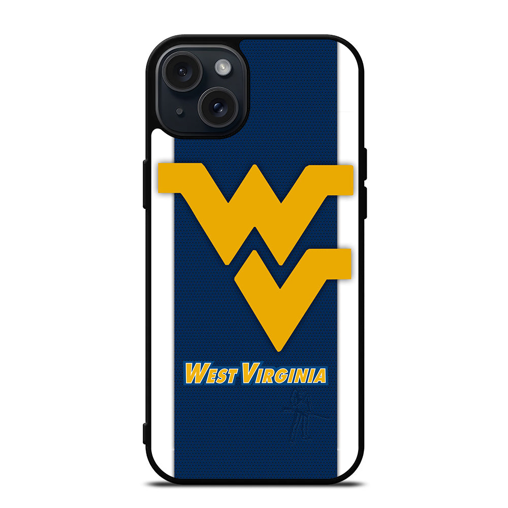 WEST VIRGINIA MOUNTAINEERS NFL LOGO iPhone 15 Plus Case Cover