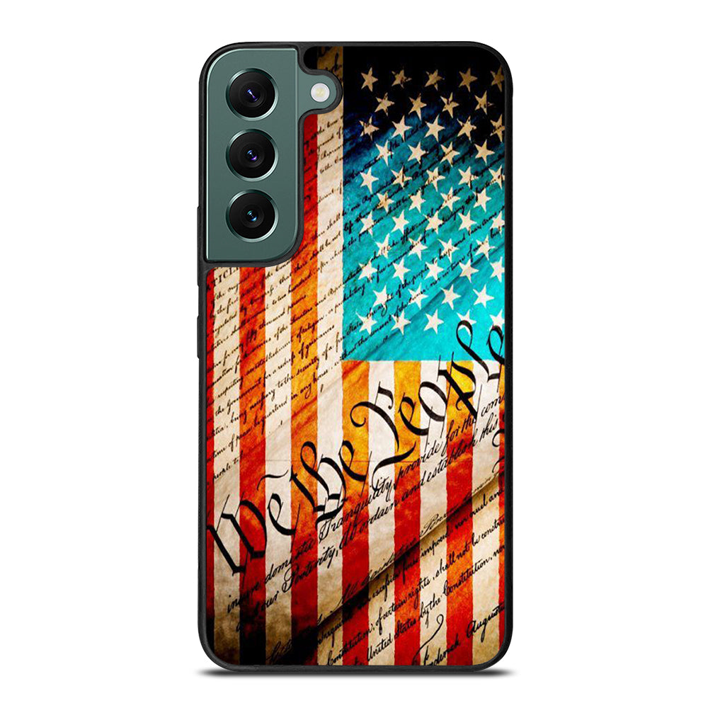 WE THE PEOPLE AMERICAN FLAG Samsung Galaxy S22 Case Cover