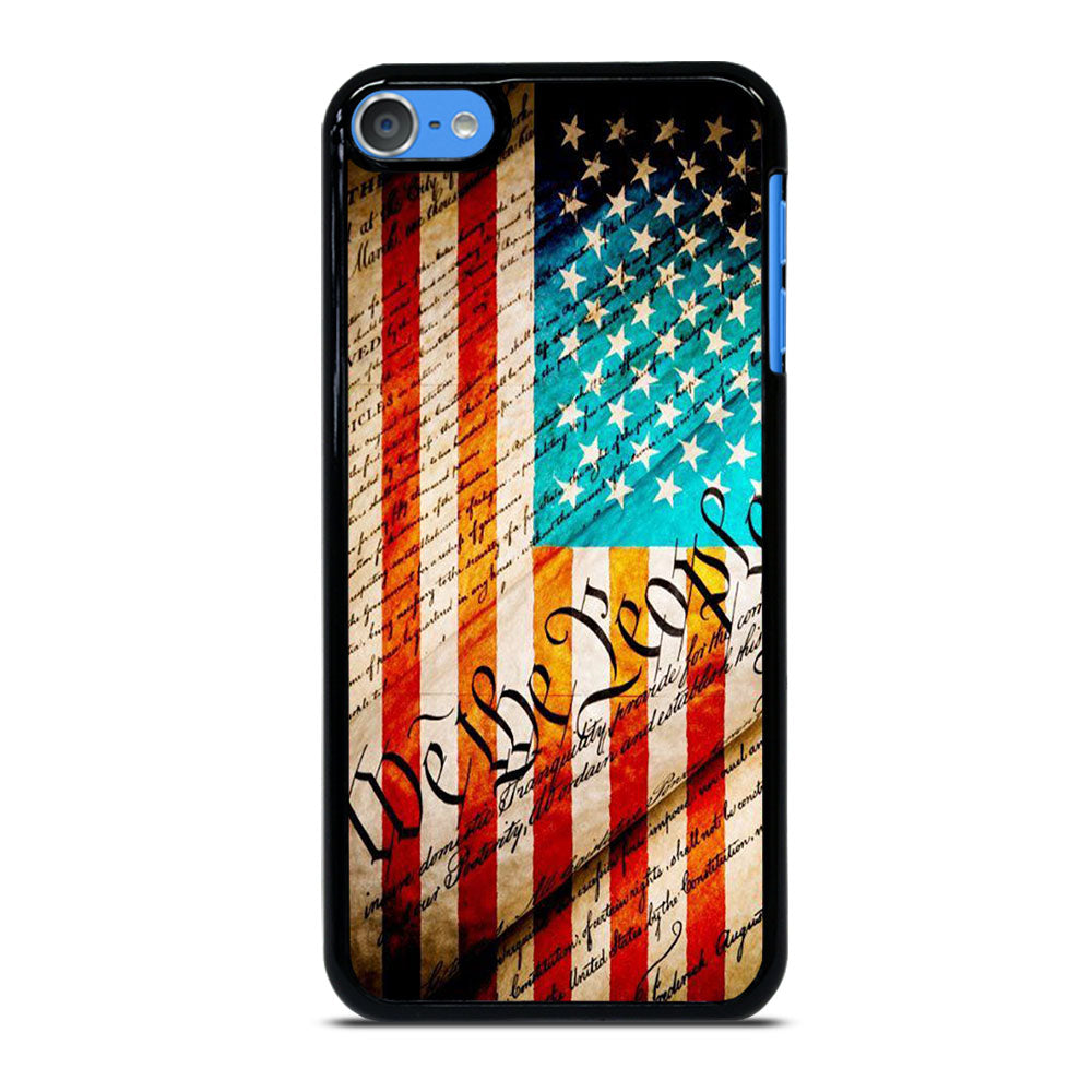 WE THE PEOPLE AMERICAN FLAG iPod Touch 7 Case Cover