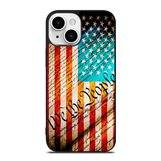 WE THE PEOPLE AMERICAN FLAG iPhone 13 Mini Case Cover
