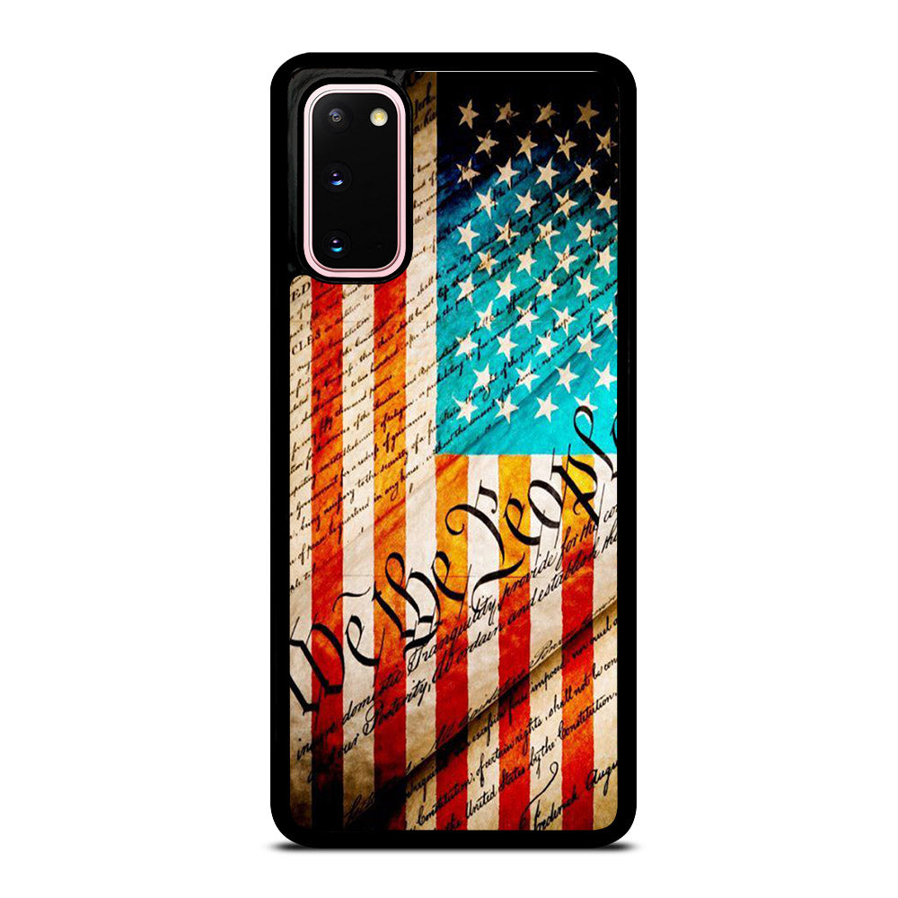 WE THE PEOPLE AMERICAN FLAG Samsung Galaxy S20 Case Cover