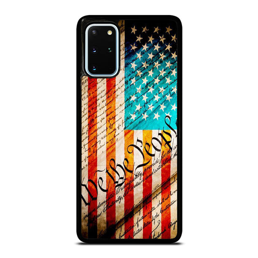 WE THE PEOPLE AMERICAN FLAG Samsung Galaxy S20 Plus Case Cover