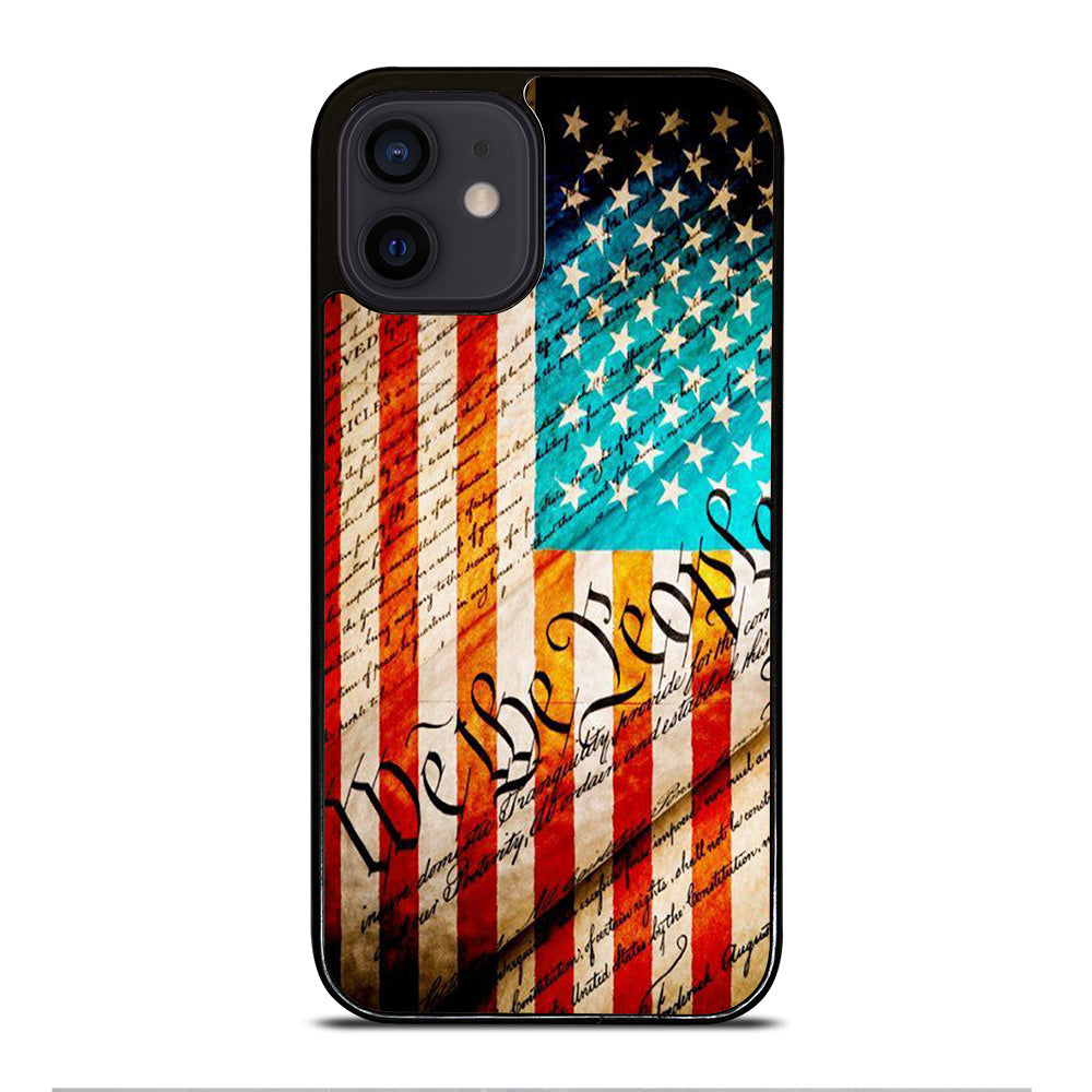 WE THE PEOPLE AMERICAN FLAG iPhone 12 Mini Case Cover