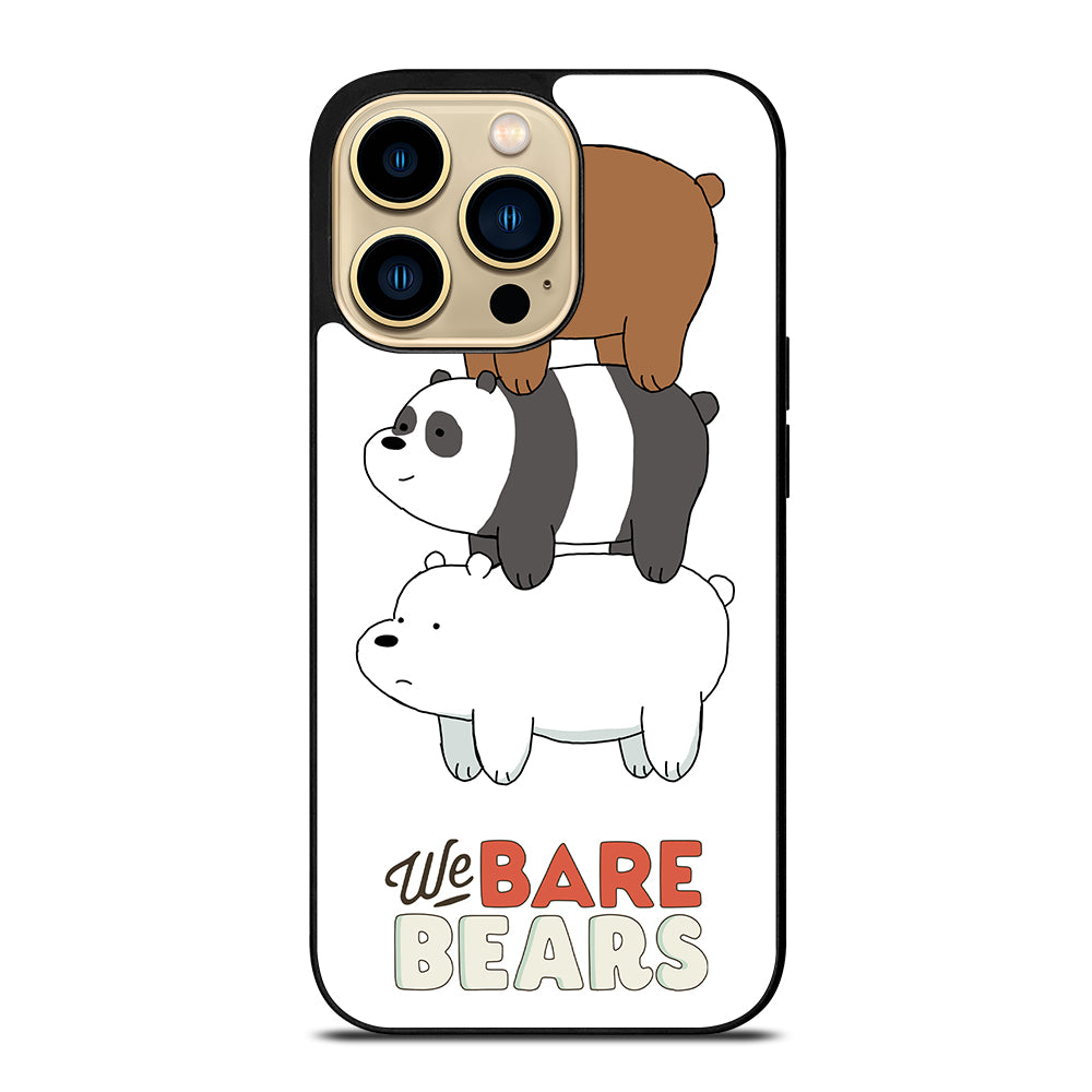 WHO WE BEAR PANDA BEAR CARTOON iPhone 14 Pro Max Case Cover