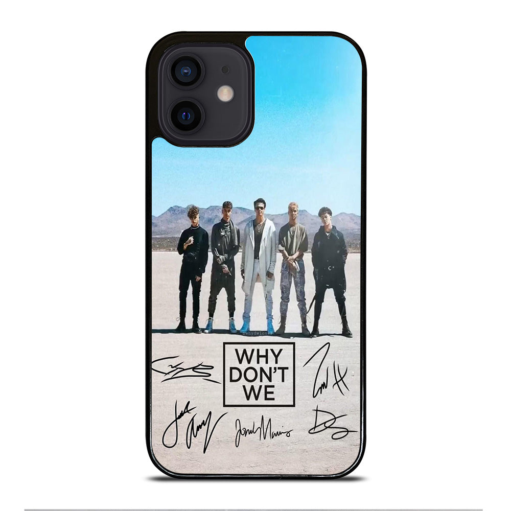 WHY DON'T WE SIGNATURE iPhone 12 Mini Case Cover