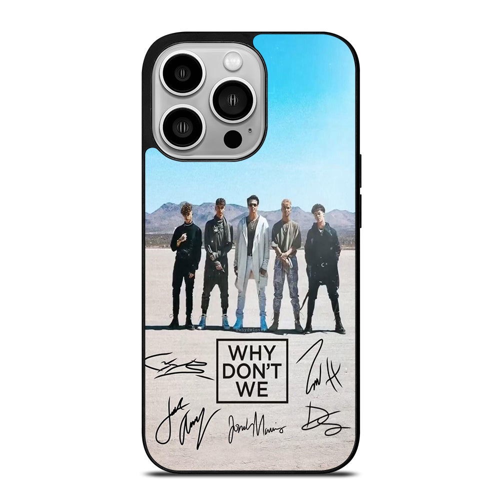 WHY DON'T WE SIGNATURE iPhone 14 Pro Case Cover