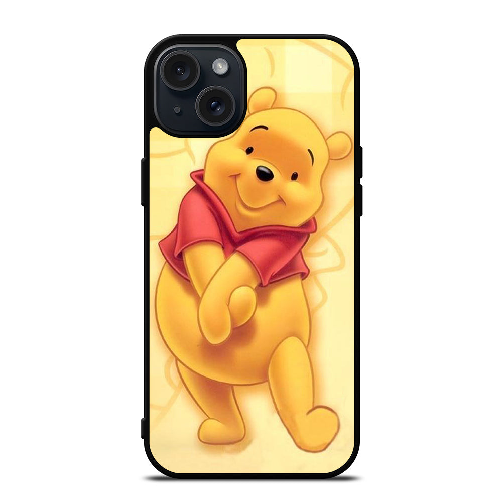 WINNIE THE POOH CUTE CARTOON iPhone 15 Plus Case Cover