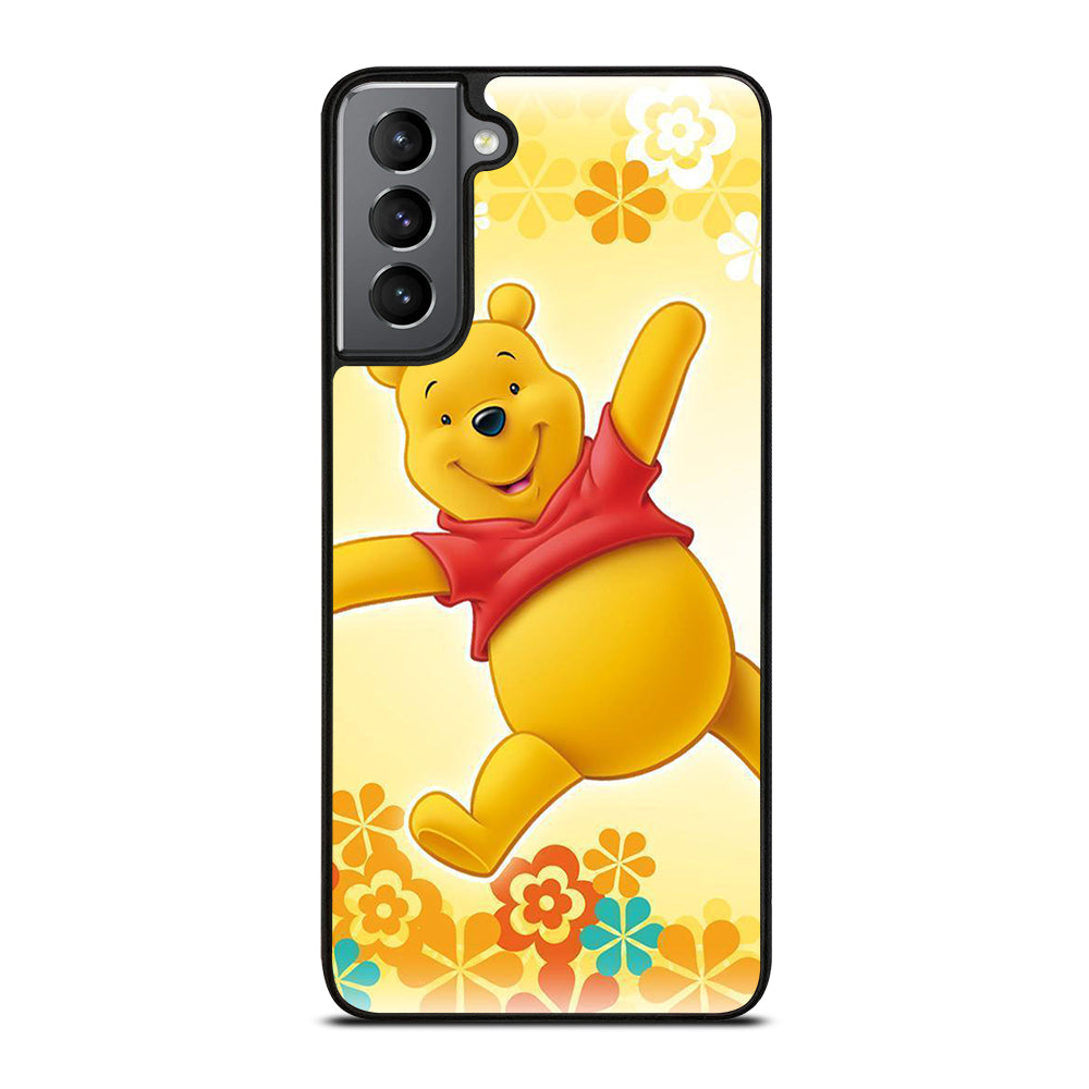 WINNIE THE POOH FLOWER Samsung Galaxy S21 Plus Case Cover