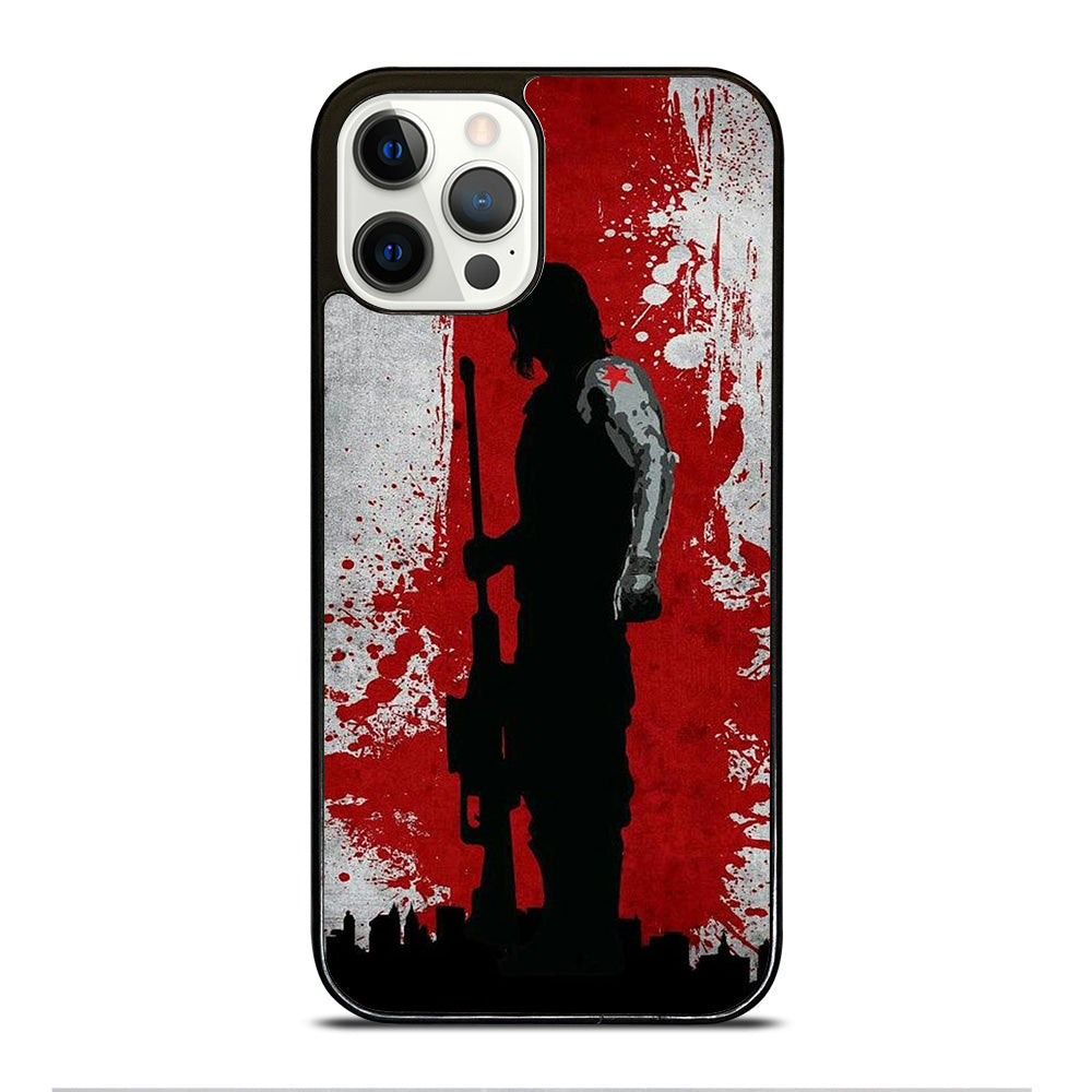 WINTER SOLDIER ART iPhone 12 Pro Case Cover