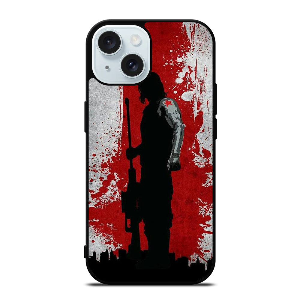 WINTER SOLDIER ART iPhone 15 Case Cover