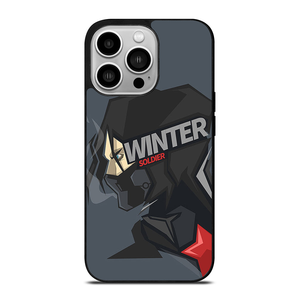 WINTER SOLDIER CLIPART iPhone 14 Pro Case Cover
