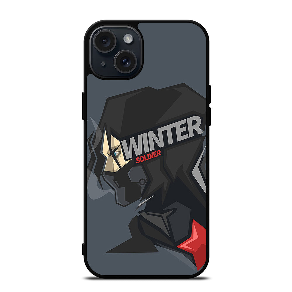 WINTER SOLDIER CLIPART iPhone 15 Plus Case Cover
