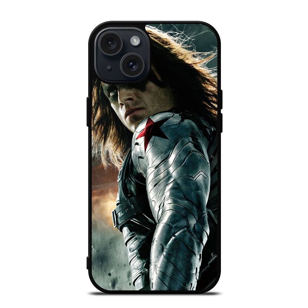 WINTER SOLDIER MARVEL iPhone 15 Plus Case Cover