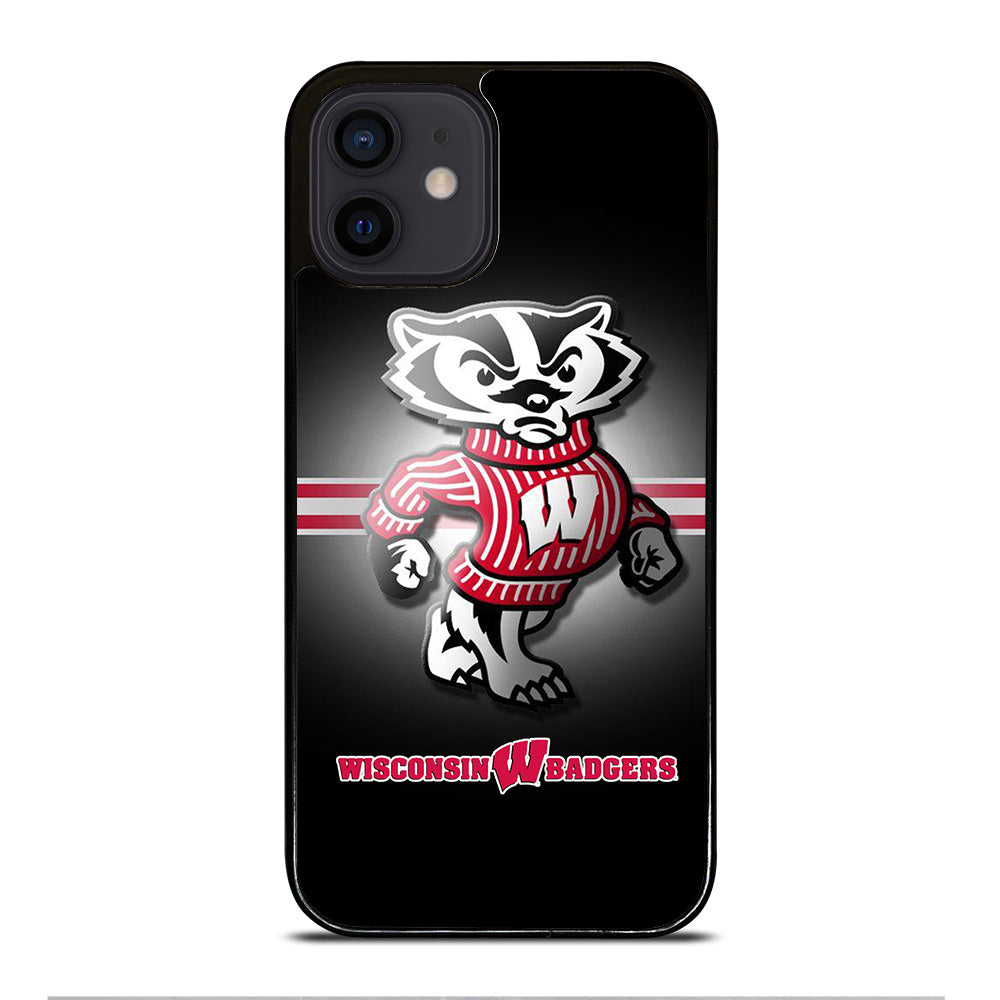 WISCONSIN BADGERS FOOTBALL 1 iPhone 12 Mini Case Cover