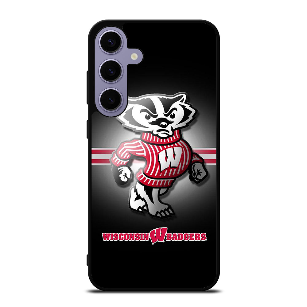 WISCONSIN BADGERS FOOTBALL 1 Samsung Galaxy S24 Plus Case Cover