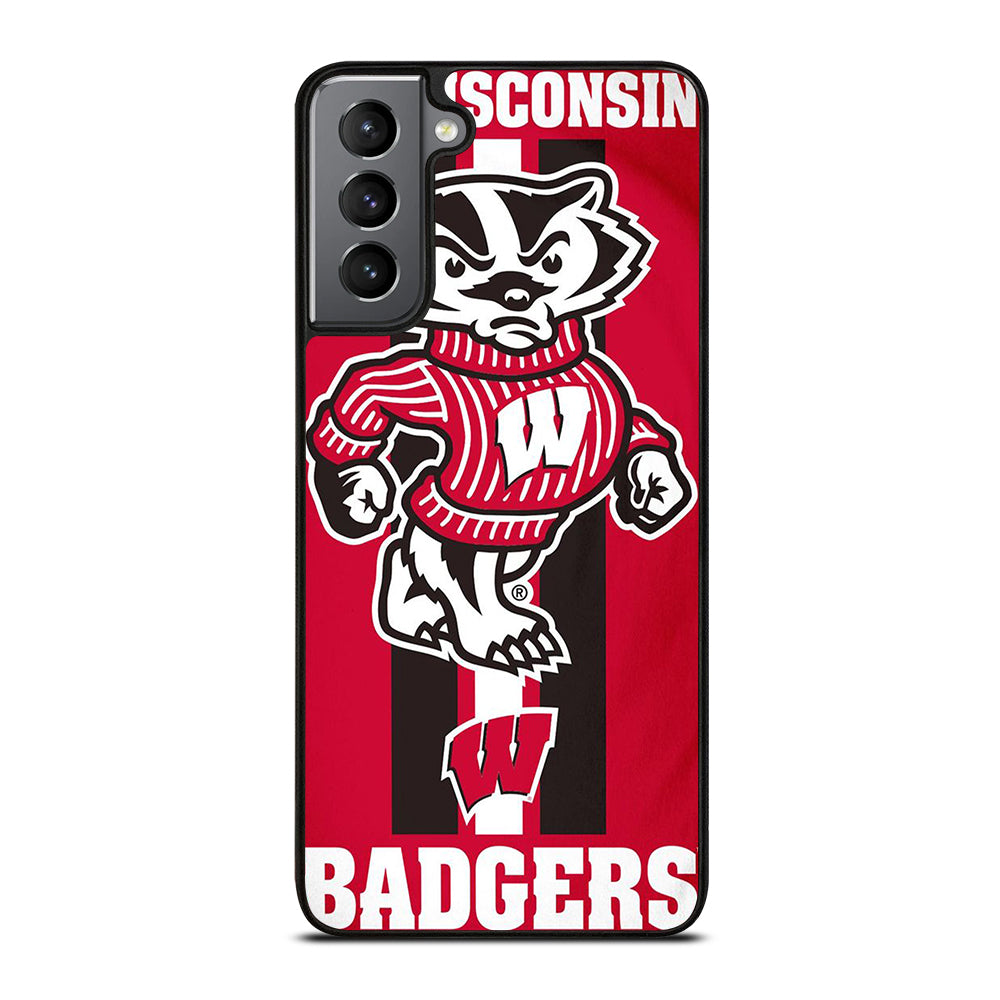 WISCONSIN BADGERS FOOTBALL 2 Samsung Galaxy S21 Plus Case Cover