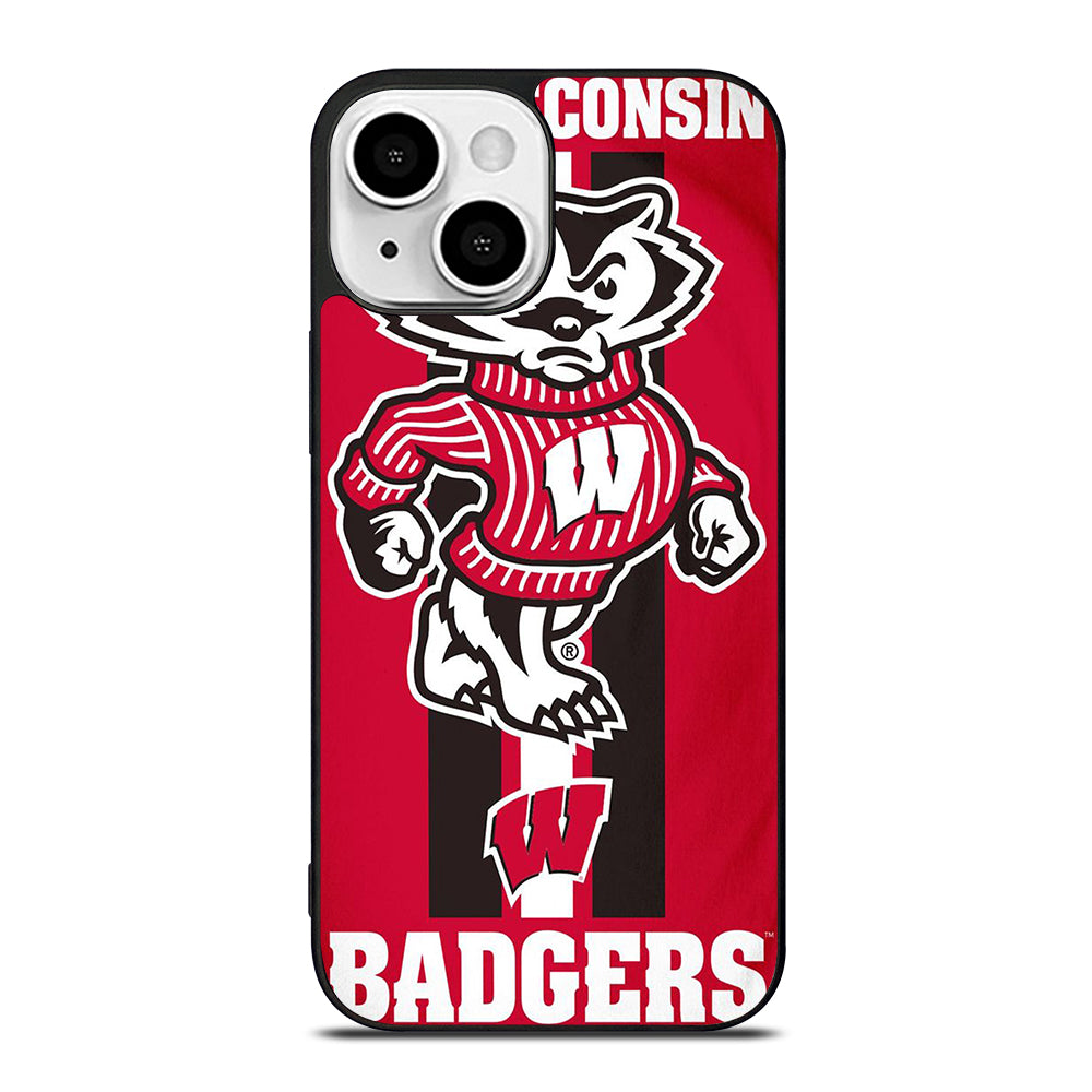 WISCONSIN BADGERS FOOTBALL 2 iPhone 13 Mini Case Cover