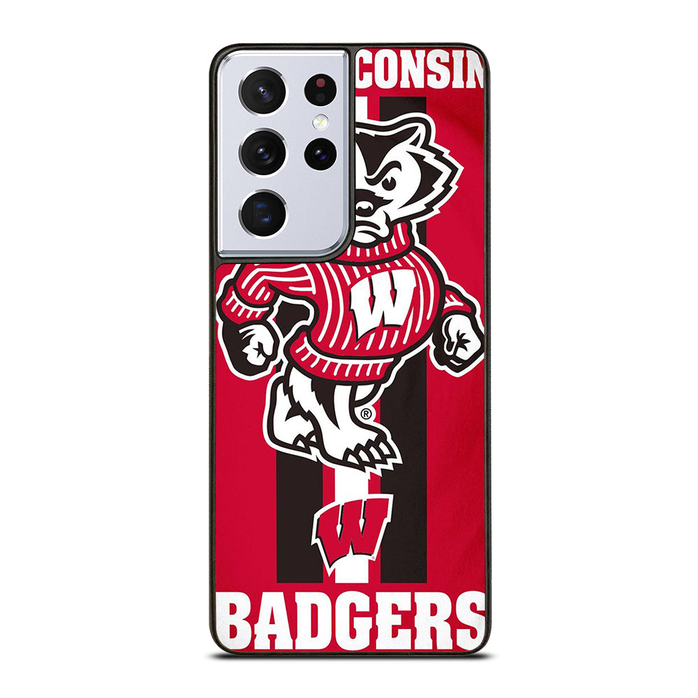 WISCONSIN BADGERS FOOTBALL 2 Samsung Galaxy S21 Ultra Case Cover
