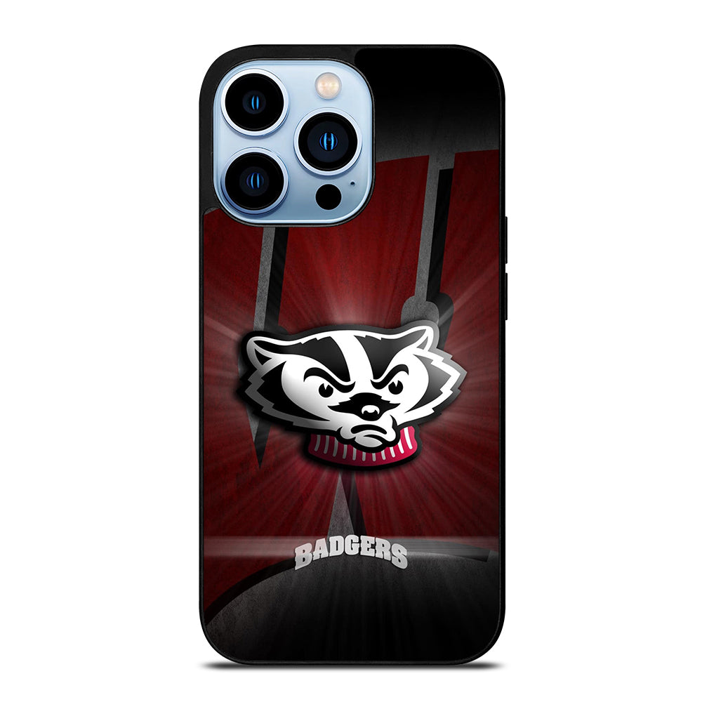 WISCONSIN BADGERS FOOTBALL 3 iPhone 13 Pro Max Case Cover