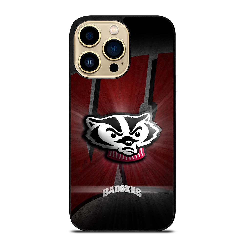 WISCONSIN BADGERS FOOTBALL 3 iPhone 14 Pro Max Case Cover