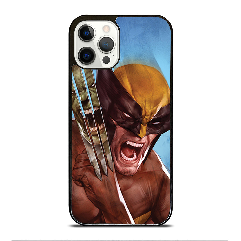 WOLVERINE VS HULK MARVEL iPhone 12 Pro Case Cover