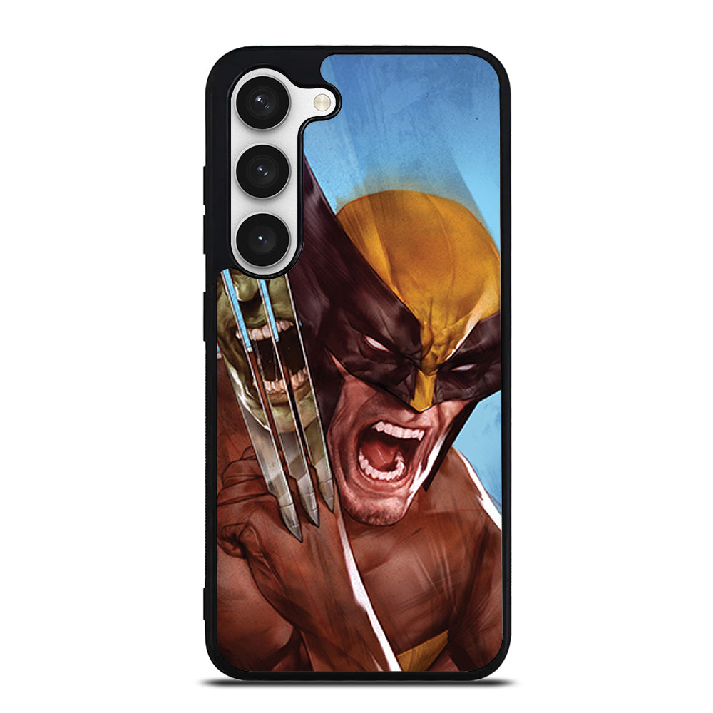 WOLVERINE VS HULK MARVEL Samsung Galaxy S23 Case Cover