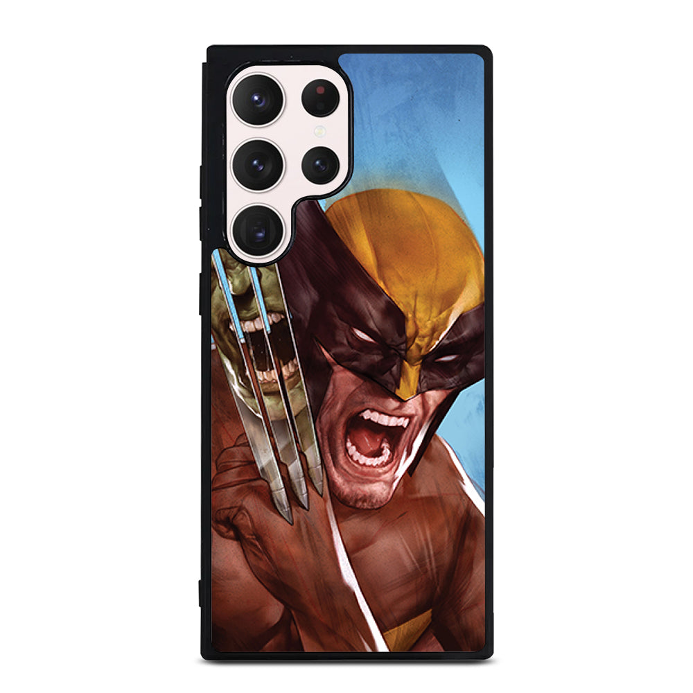 WOLVERINE VS HULK MARVEL Samsung Galaxy S23 Ultra Case Cover