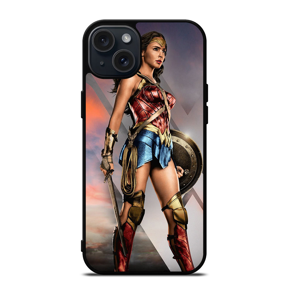 WONDER WOMAN SUPERHERO DC 2 iPhone 15 Plus Case Cover