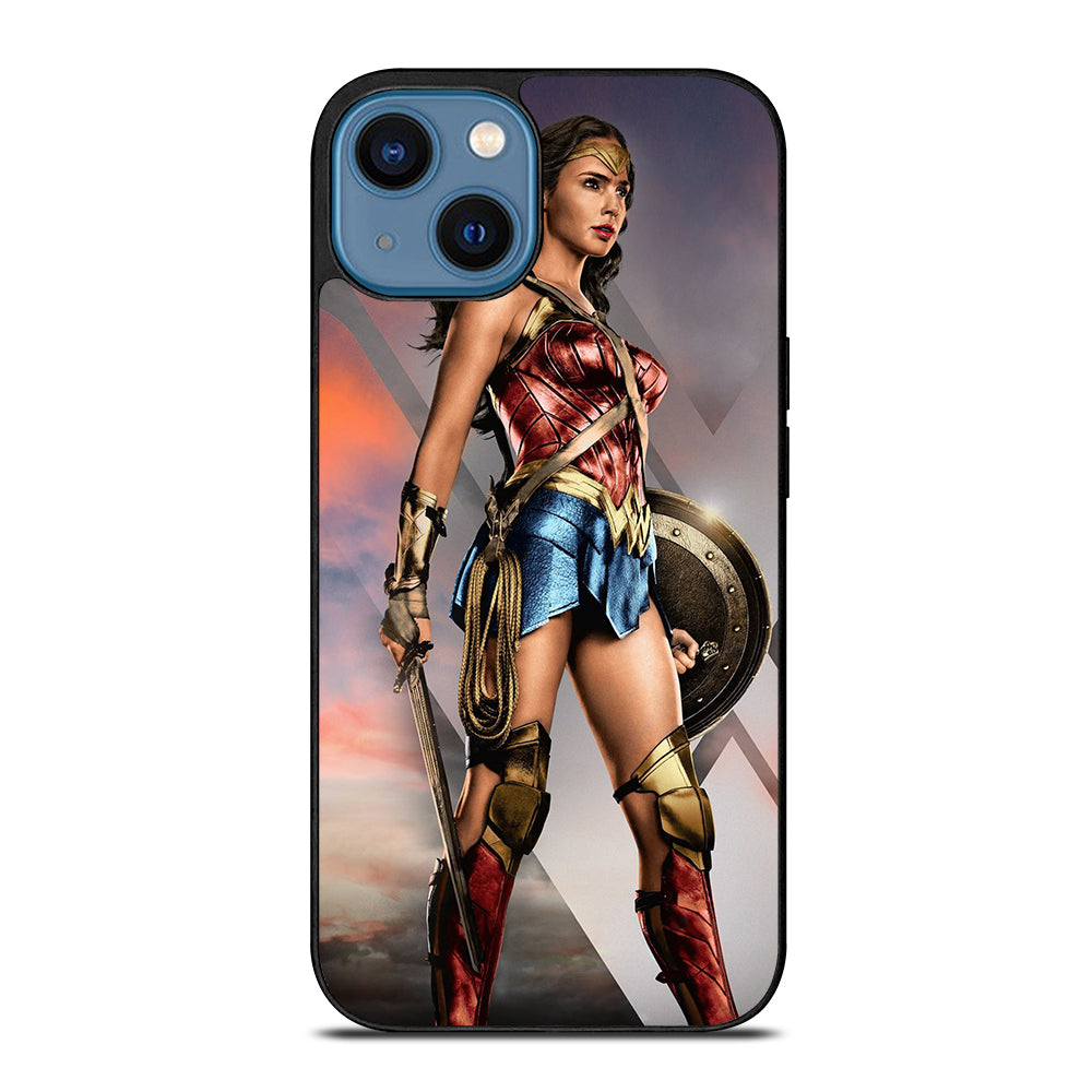 WONDER WOMAN SUPERHERO DC 2 iPhone 14 Case Cover