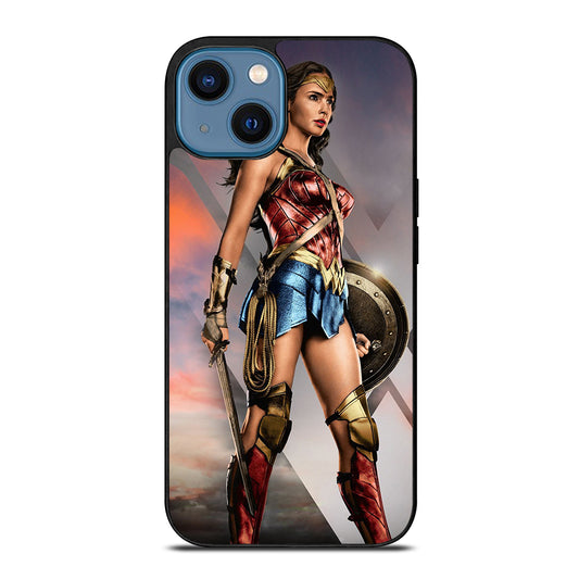 WONDER WOMAN SUPERHERO DC 2 iPhone 14 Case Cover