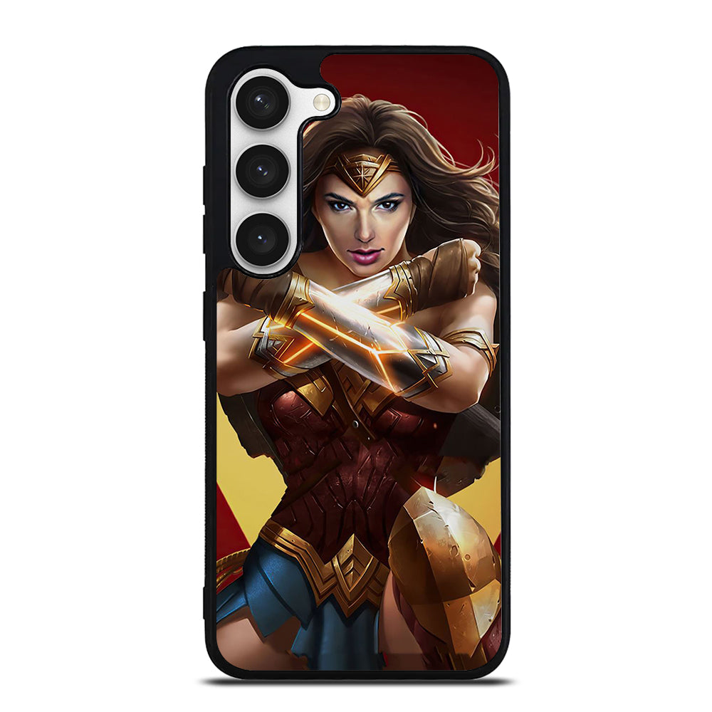 WONDER WOMAN SUPERHERO DC 3 Samsung Galaxy S23 Case Cover