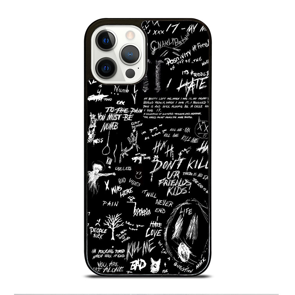 XXXTENTACION QUOTE iPhone 12 Pro Case Cover