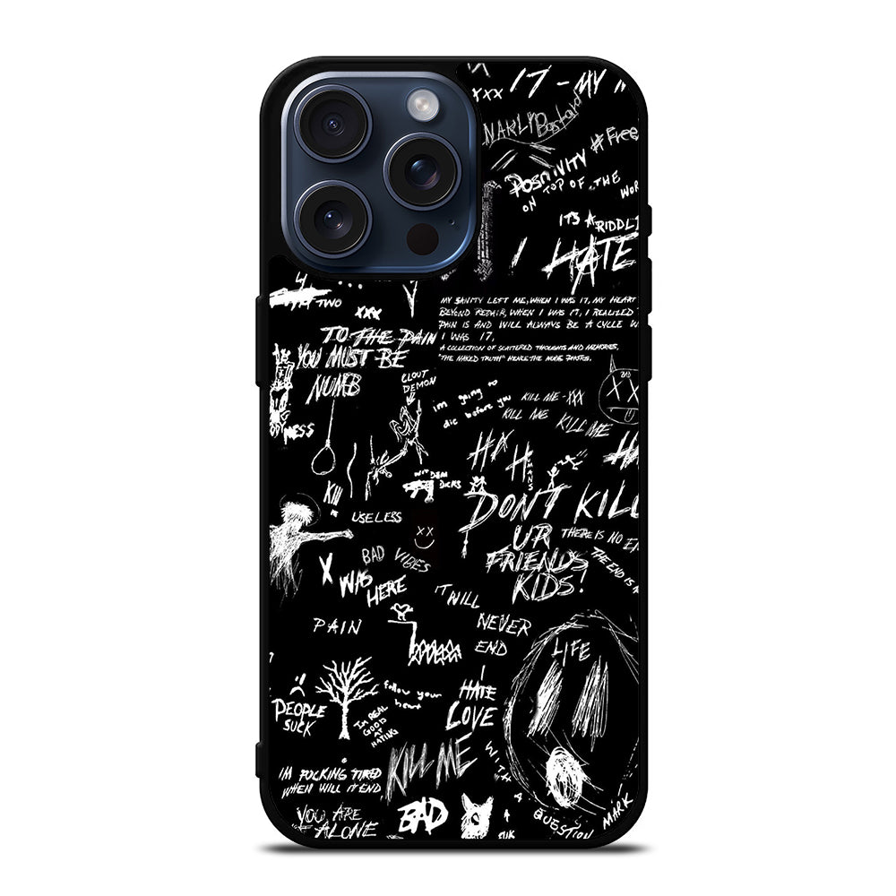 XXXTENTACION QUOTE iPhone 15 Pro Max Case Cover – casecentro