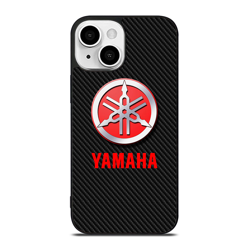 YAMAHA CARBON LOGO iPhone 13 Mini Case Cover