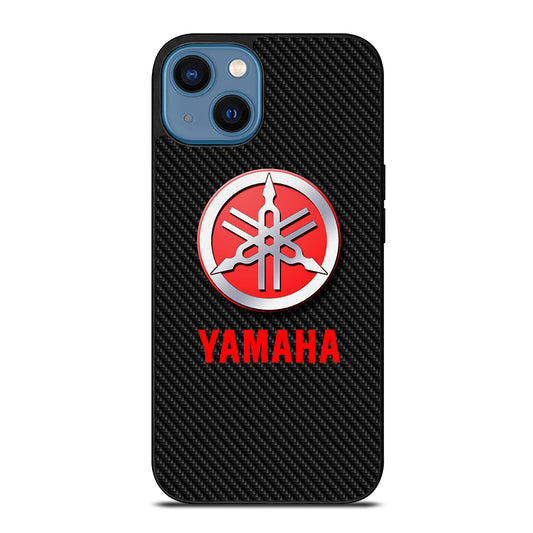 YAMAHA CARBON LOGO iPhone 14 Case Cover