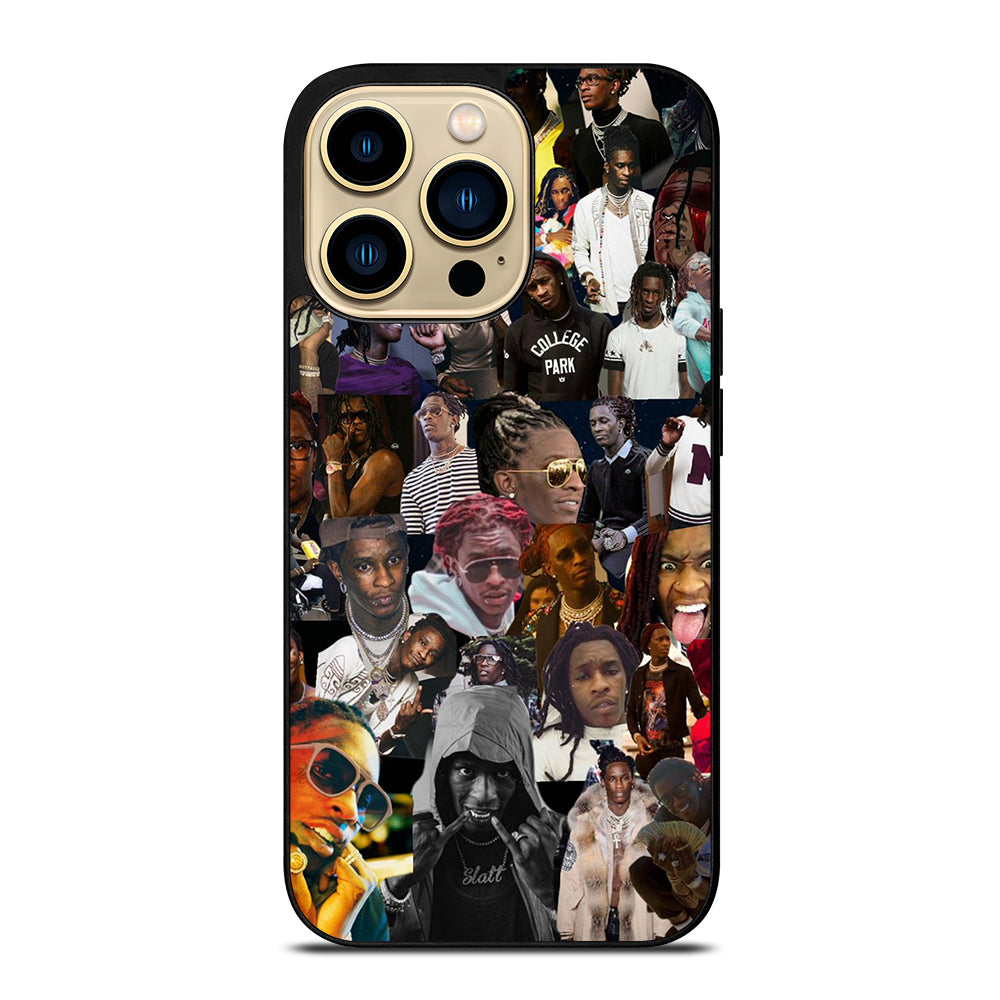 YOUNG THUG RAPPER COLLAGE iPhone 14 Pro Max Case Cover