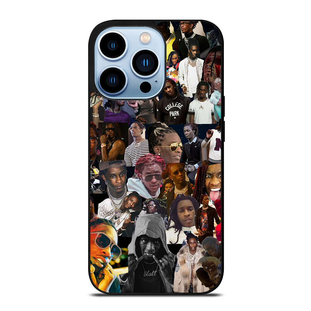 YOUNG THUG RAPPER COLLAGE iPhone 13 Pro Max Case Cover