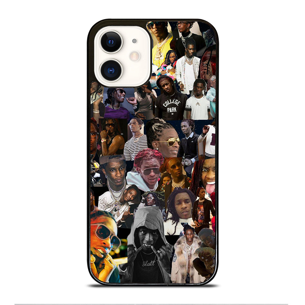 YOUNG THUG RAPPER COLLAGE iPhone 12 Case Cover