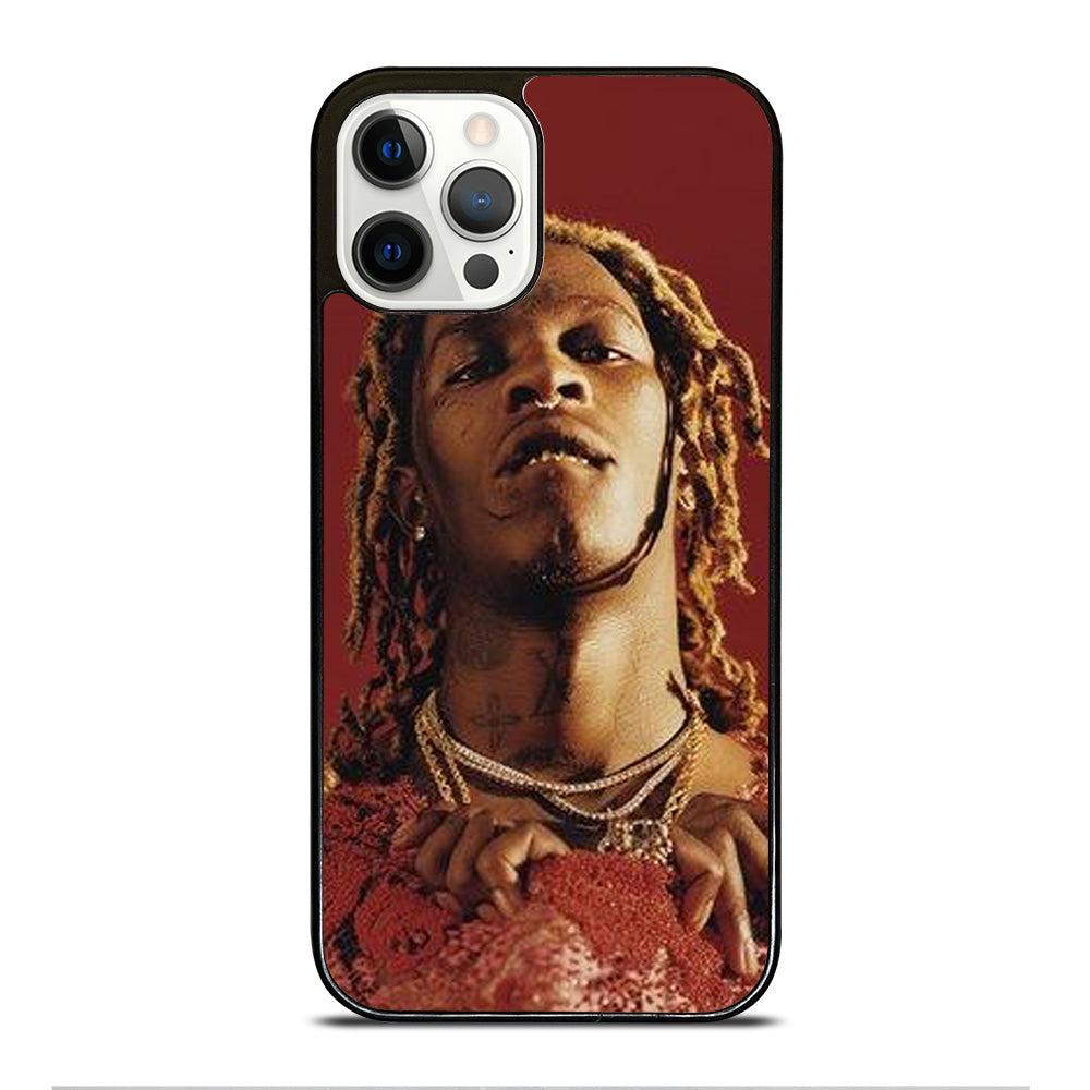 YOUNG THUG RAPPER FACE iPhone 12 Pro Case Cover