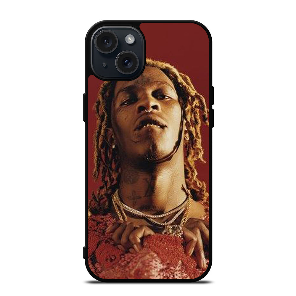 YOUNG THUG RAPPER FACE iPhone 15 Plus Case Cover