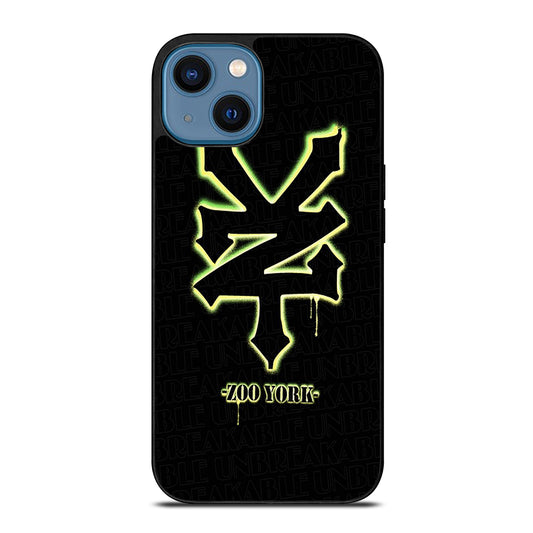 ZOO YORK SKATEBOARDING iPhone 14 Case Cover