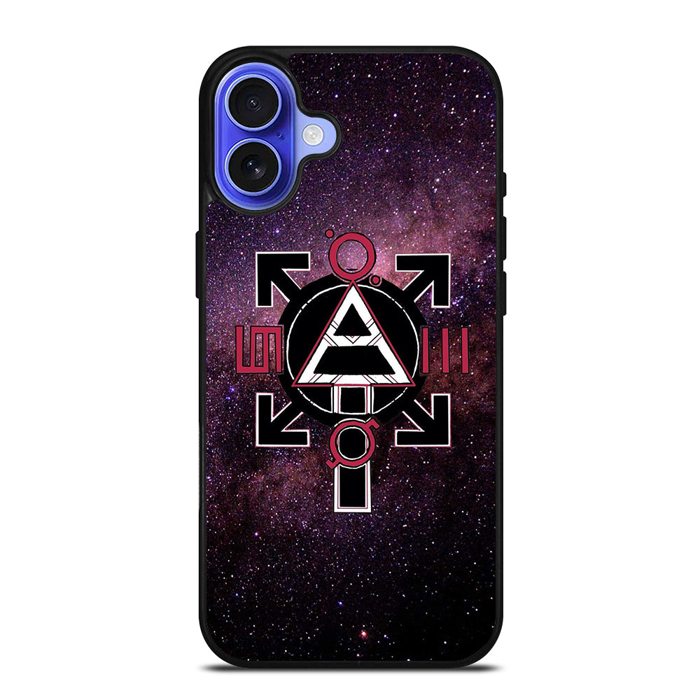 30 SECONDS TO MARS BAND NEBULA LOGO iPhone 16 Case Cover