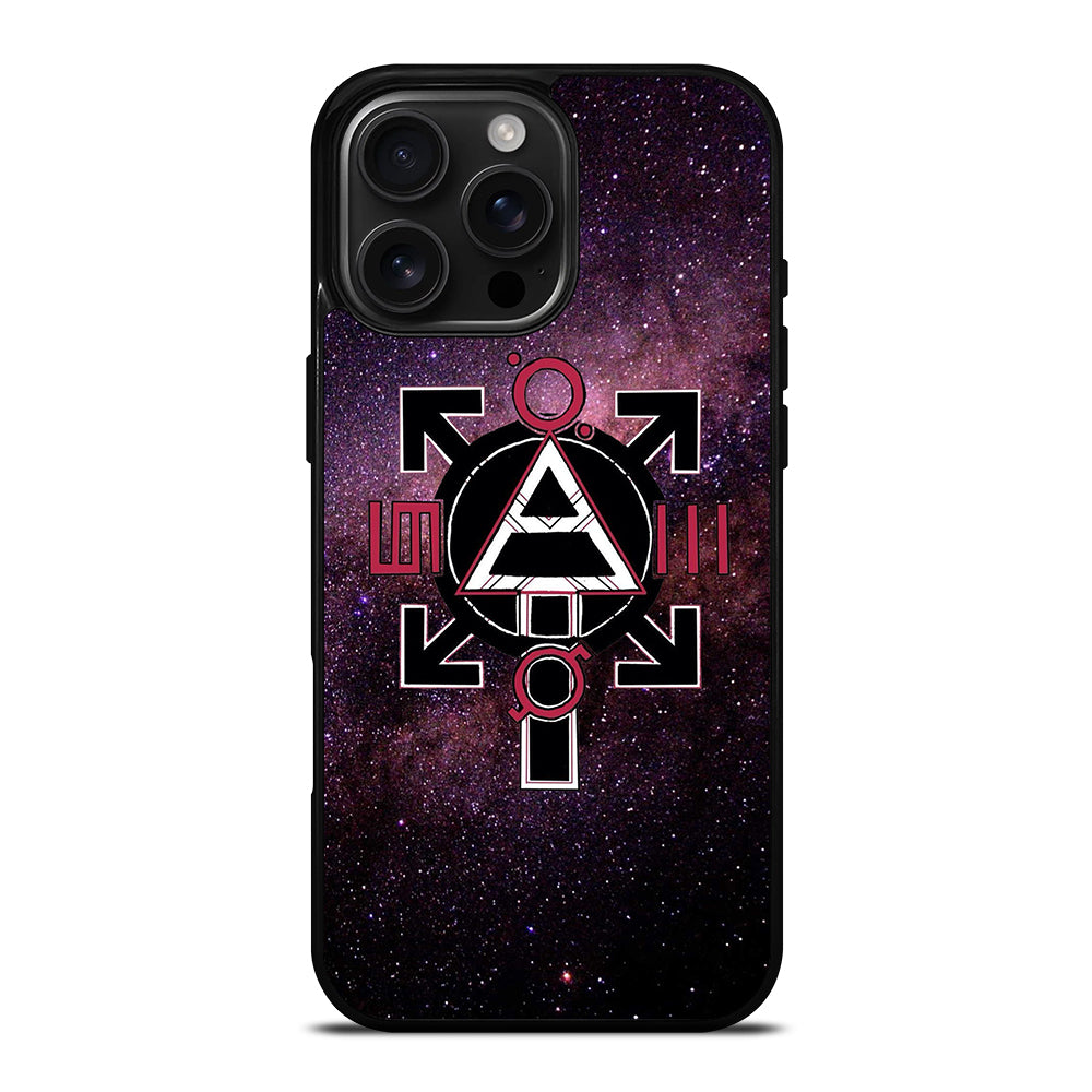 30 SECONDS TO MARS BAND NEBULA LOGO iPhone 16 Pro Max Case Cover