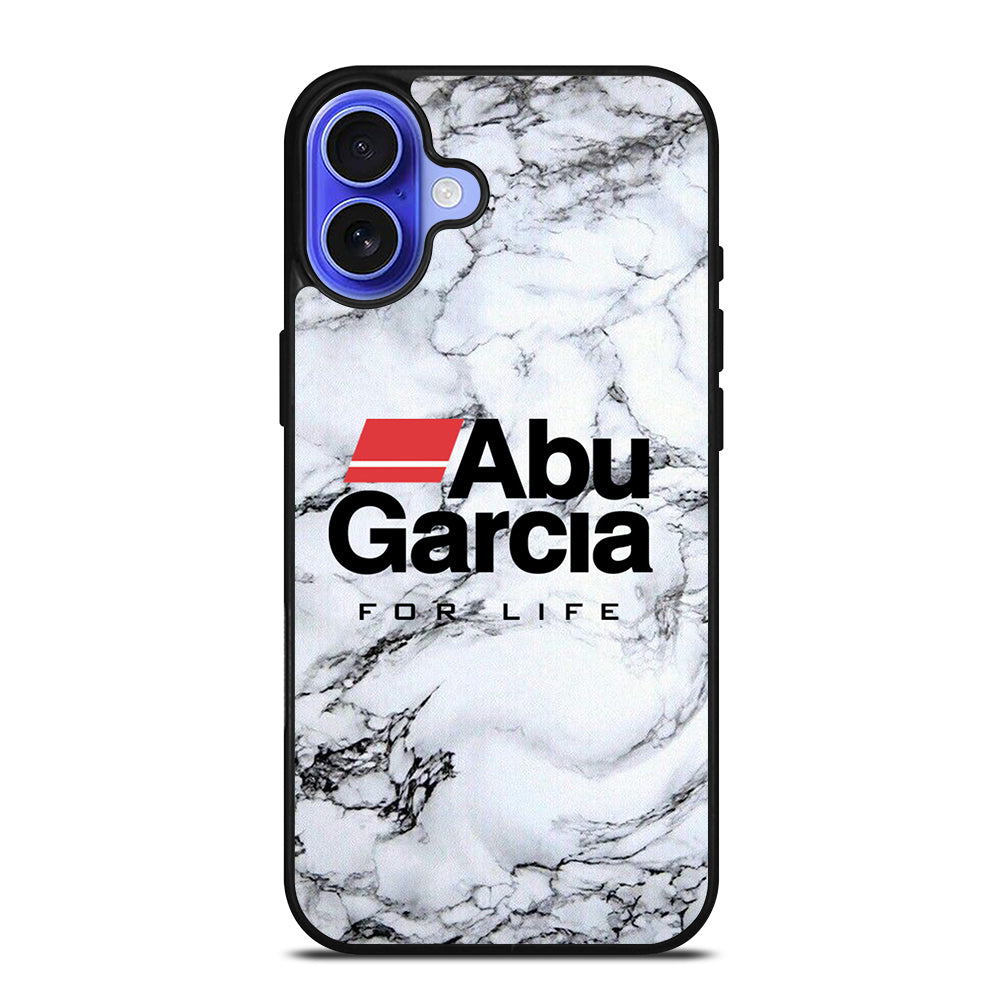 ABU GARCIA FOR LIFE FISHING MARBLE LOGO iPhone 16 Case Cover