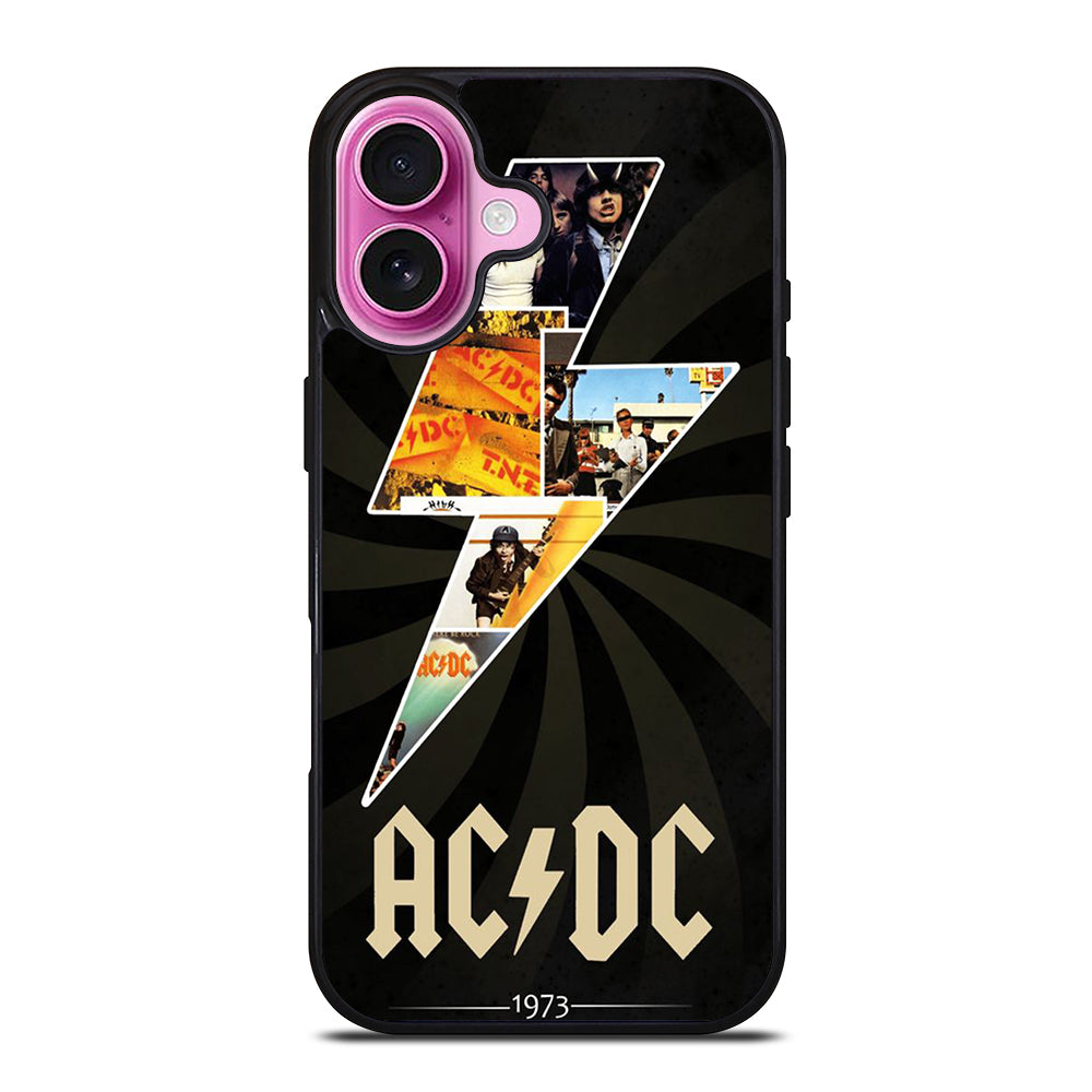 ACDC ROCK BAND 1 iPhone 16 Plus Case Cover