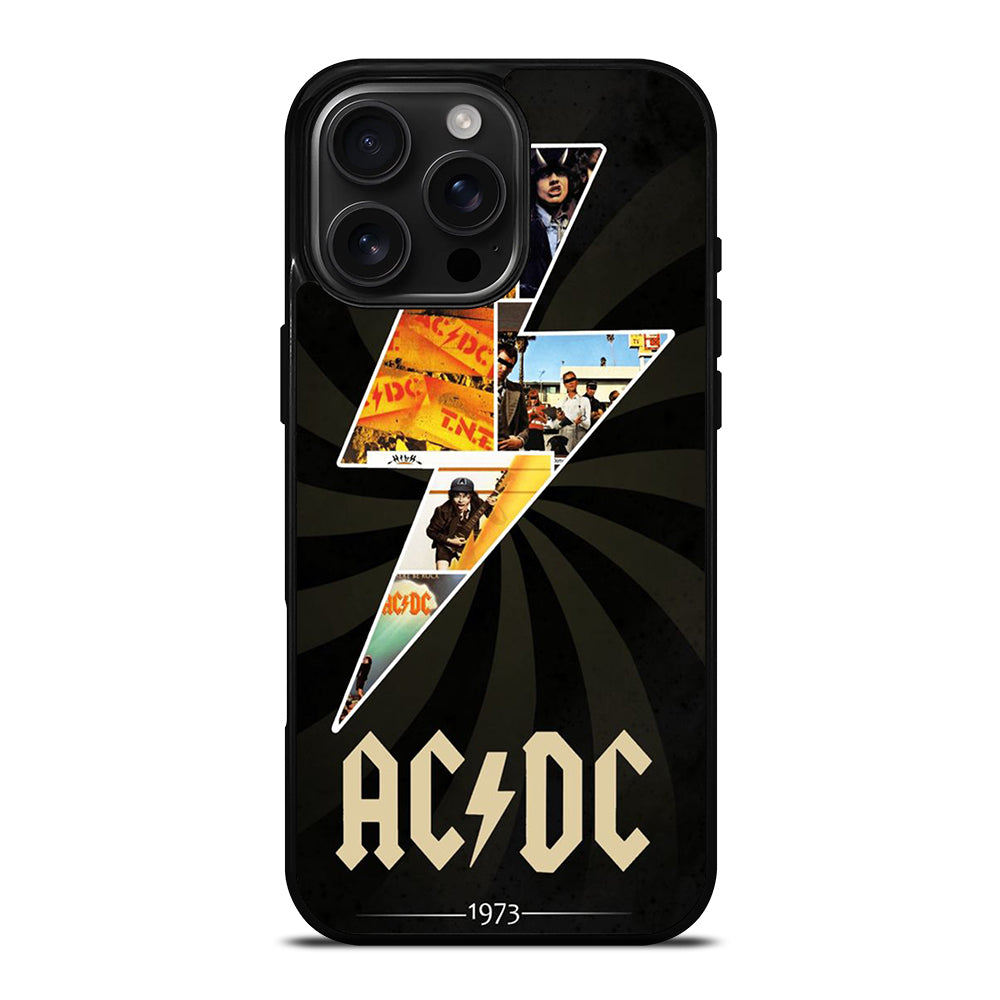 ACDC ROCK BAND 1 iPhone 16 Pro Max Case Cover