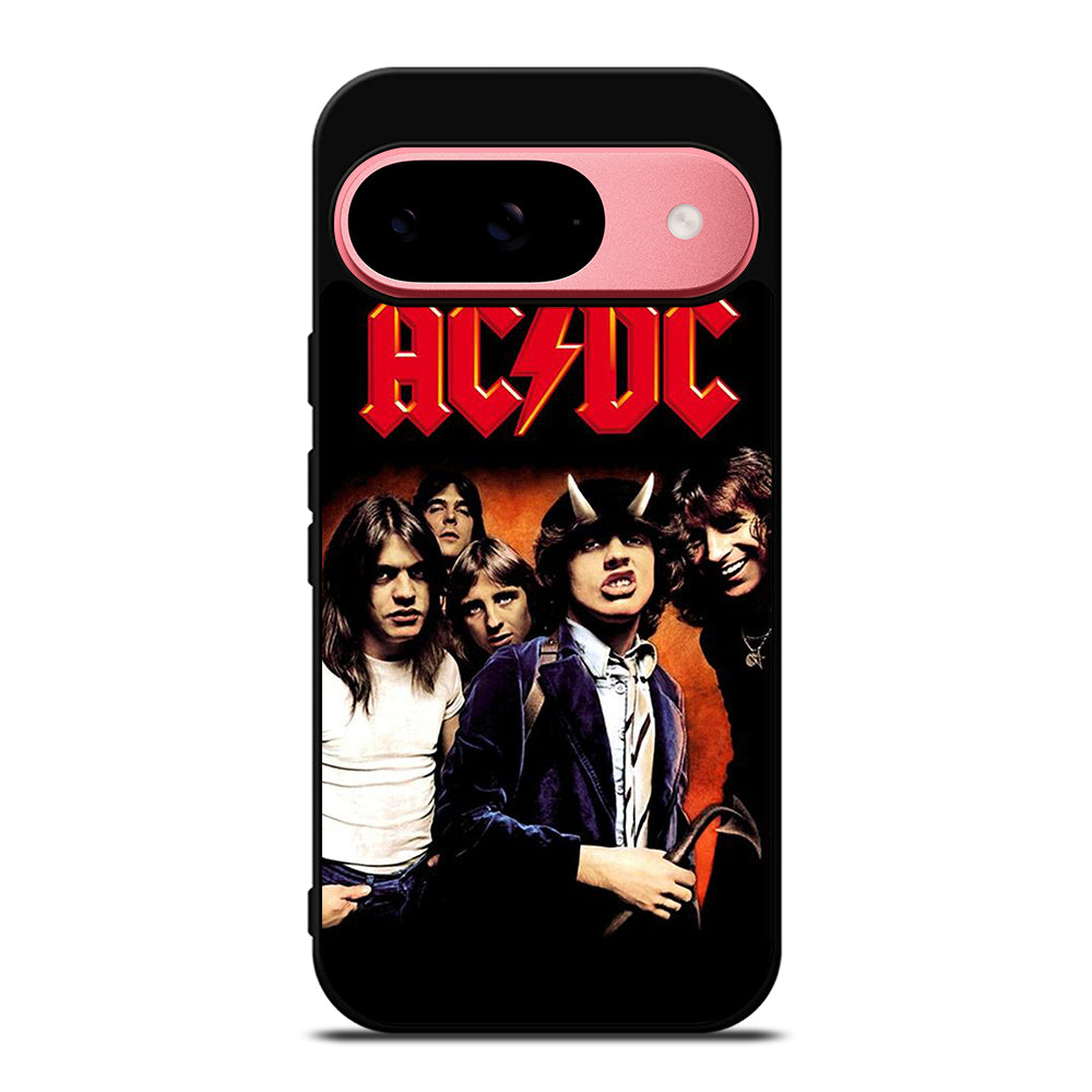 ACDC ROCK BAND 3 Google Pixel 9 Case Cover