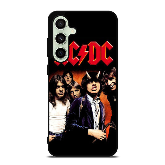 ACDC ROCK BAND 3 Samsung Galaxy S24 FE Case Cover